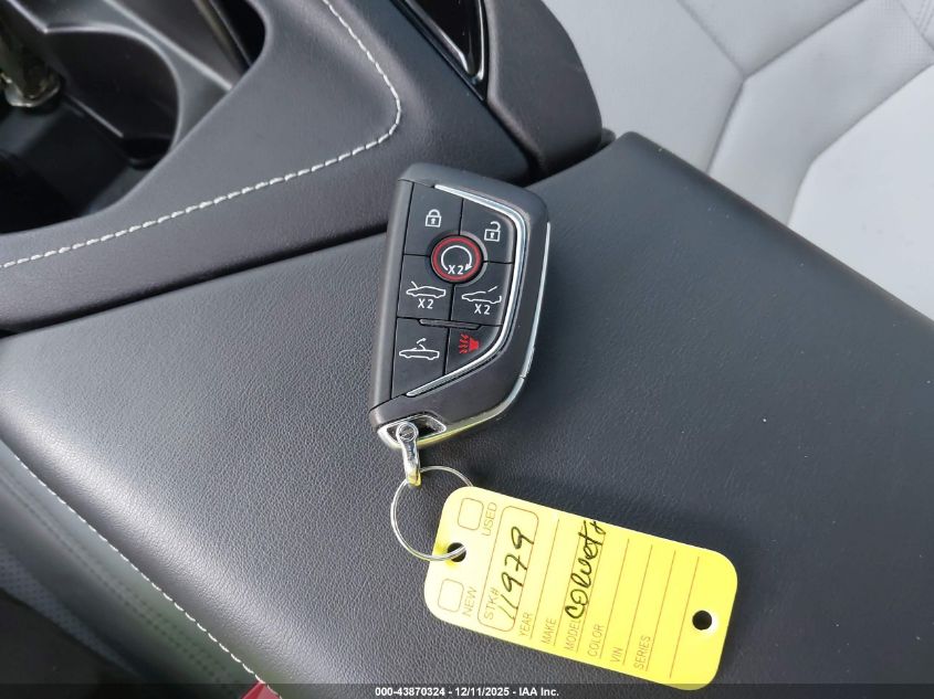 2023 Chevrolet Corvette Stingray Rwd 1Lt VIN: 1G1YA3D44P5101000 Lot: 43870324