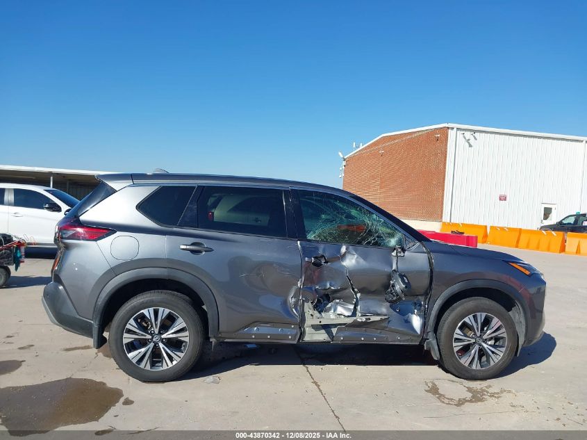 2021 Nissan Rogue Sv Fwd VIN: 5N1AT3BAXMC754929 Lot: 43870342