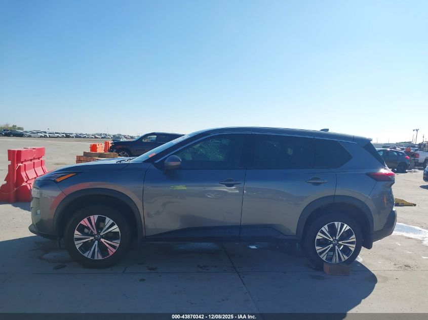 2021 Nissan Rogue Sv Fwd VIN: 5N1AT3BAXMC754929 Lot: 43870342