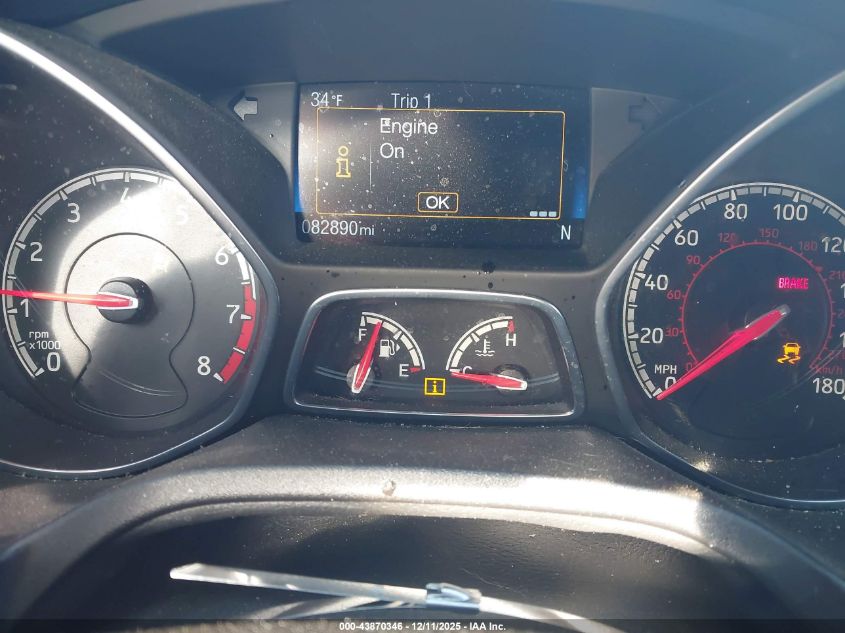 2017 Ford Focus VIN: 1FADP3L95HL338700 Lot: 43870346