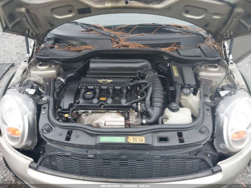 2008 Mini Cooper S Clubman VIN: WMWMM335X8TP87531 Lot: 43870356