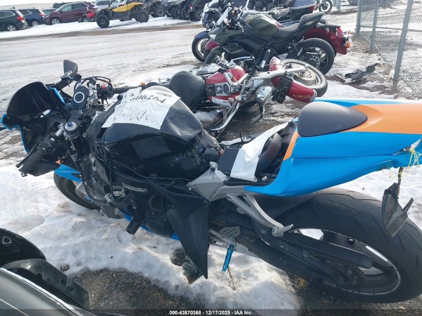 2008 Honda Cbr600 Rr VIN: JH2PC40048M101549 Lot: 43870368