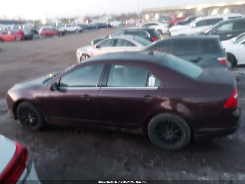 2011 Ford Fusion VIN: 3FAHPOHA6BR115058 Lot: 43870386