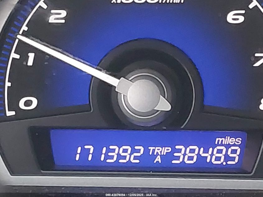 2008 Honda Civic Lx VIN: 2HGFG12678H564248 Lot: 43870394