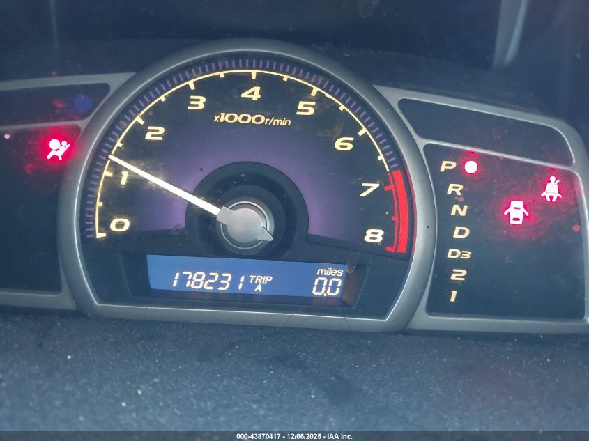 2006 Honda Civic Lx VIN: 2HGFA16596H507145 Lot: 43870417