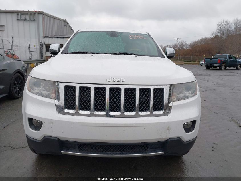 2013 Jeep Grand Cherokee Overland VIN: 1C4RJFCGXDC536801 Lot: 43870427