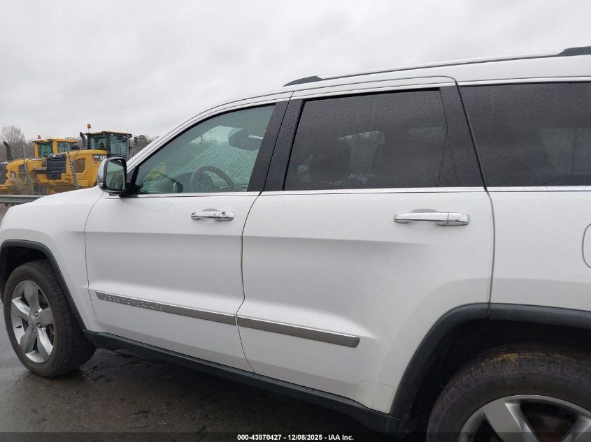 2013 Jeep Grand Cherokee Overland VIN: 1C4RJFCGXDC536801 Lot: 43870427