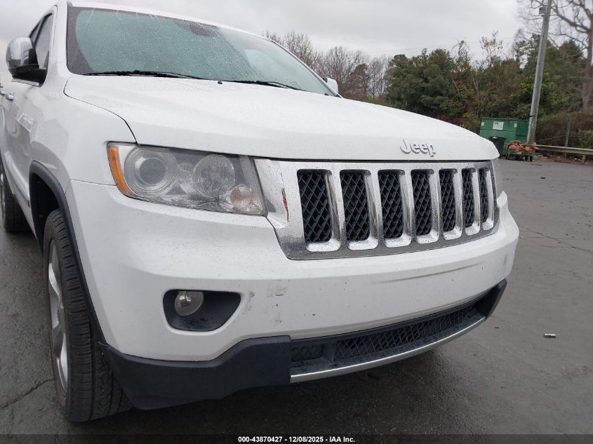 2013 Jeep Grand Cherokee Overland VIN: 1C4RJFCGXDC536801 Lot: 43870427
