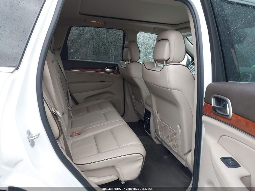 2013 Jeep Grand Cherokee Overland VIN: 1C4RJFCGXDC536801 Lot: 43870427