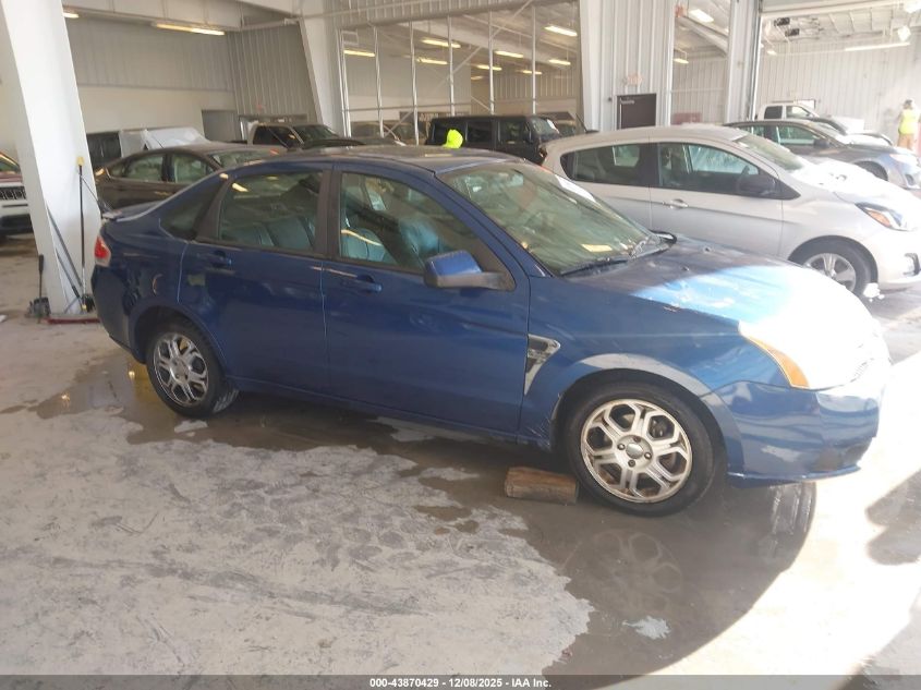 2008 Ford Focus Se/Ses VIN: 1FAHP35N88W126724 Lot: 43870429