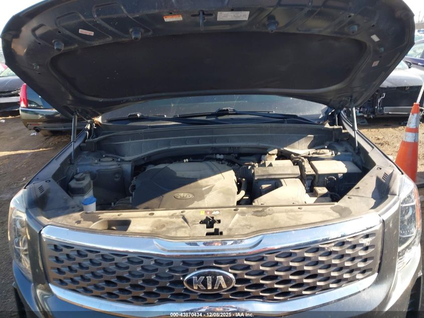 2020 Kia Telluride Lx VIN: 5XYP2DHC2LG054767 Lot: 43870434