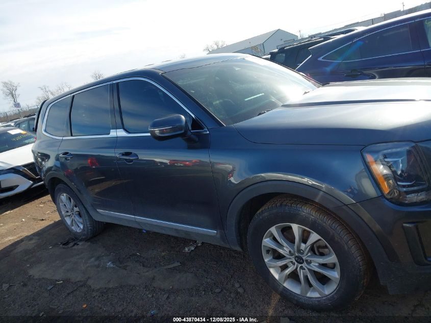 2020 Kia Telluride Lx VIN: 5XYP2DHC2LG054767 Lot: 43870434