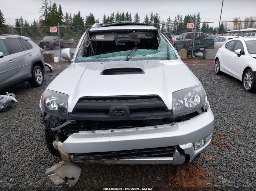 2005 Toyota 4Runner Sr5 Sport V6 VIN: JTEBU14R358050651 Lot: 43870450