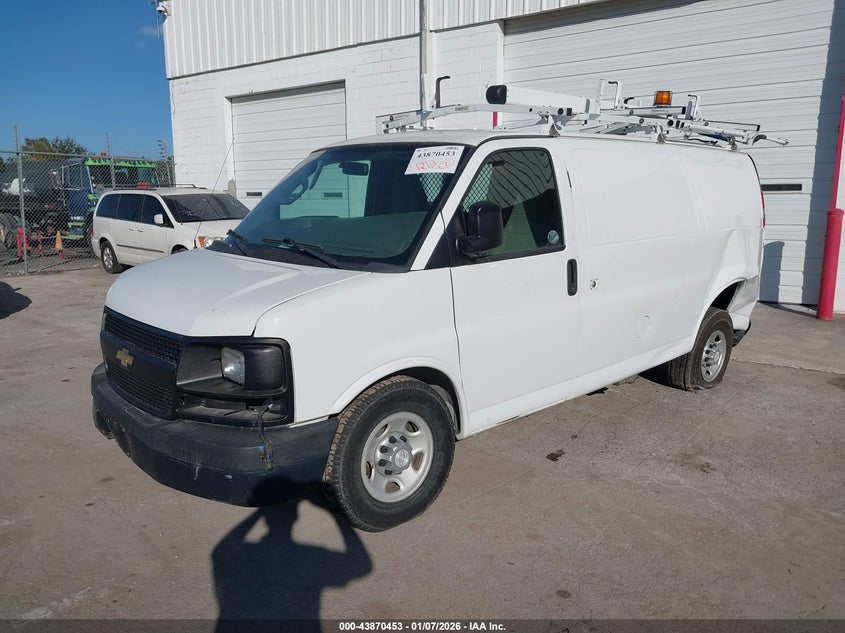 Vin: 1gcwgaff7g1244028, lot: 44365986, chevrolet express 2500 work van 20162