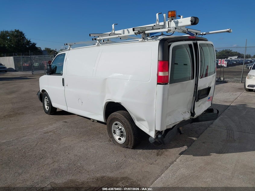 Vin: 1gcwgaff7g1244028, lot: 44365986, chevrolet express 2500 work van 20163