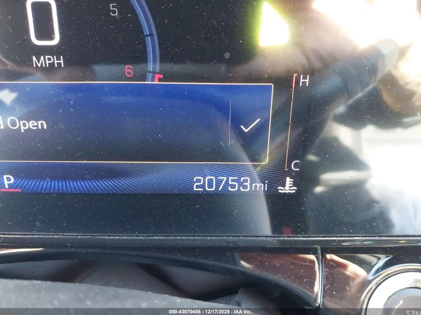 2025 Chevrolet Trax Fwd 2Rs VIN: KL77LJEP8SC164029 Lot: 43870456