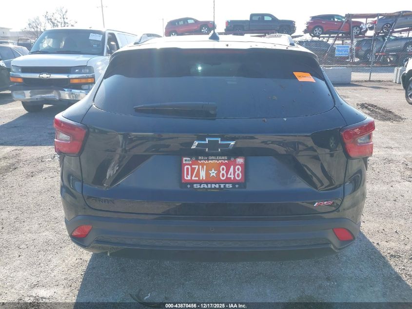 2025 Chevrolet Trax Fwd 2Rs VIN: KL77LJEP8SC164029 Lot: 43870456