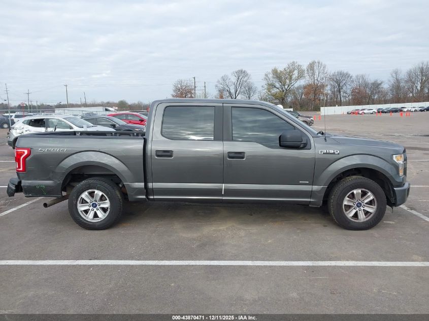 2015 Ford F-150 Xl VIN: 1FTEW1CP8FKE68641 Lot: 43870471
