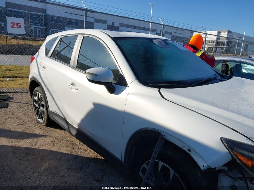 2016 Mazda Cx-5 Grand Touring VIN: JM3KE2DY5G0799619 Lot: 43870473