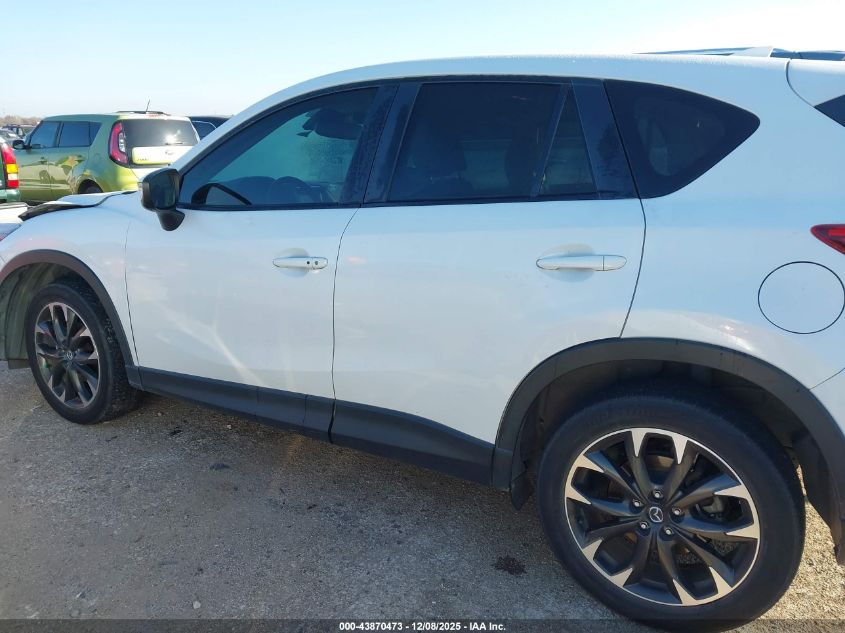 2016 Mazda Cx-5 Grand Touring VIN: JM3KE2DY5G0799619 Lot: 43870473