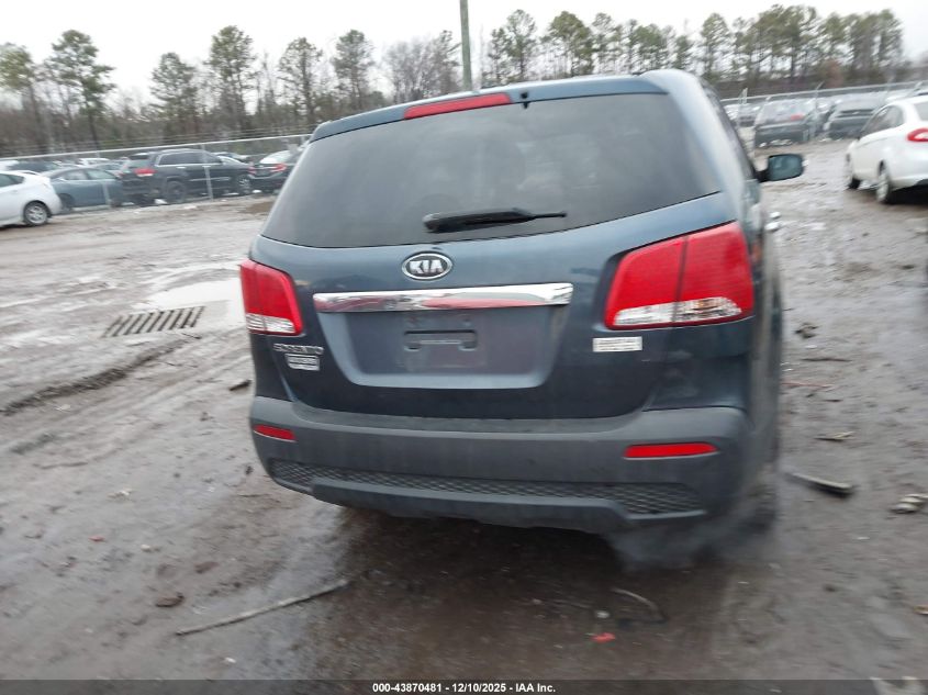 2011 Kia Sorento Lx VIN: 5XYKTCA15BG015812 Lot: 43870481