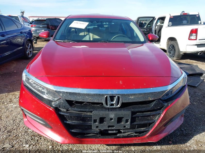 2018 Honda Accord Lx VIN: 1HGCV1F12JA050173 Lot: 43870497