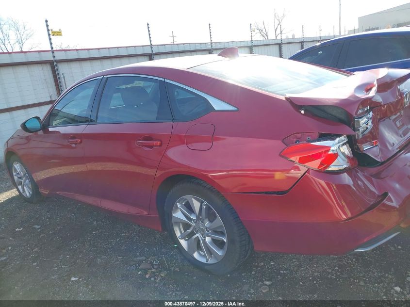 2018 Honda Accord Lx VIN: 1HGCV1F12JA050173 Lot: 43870497