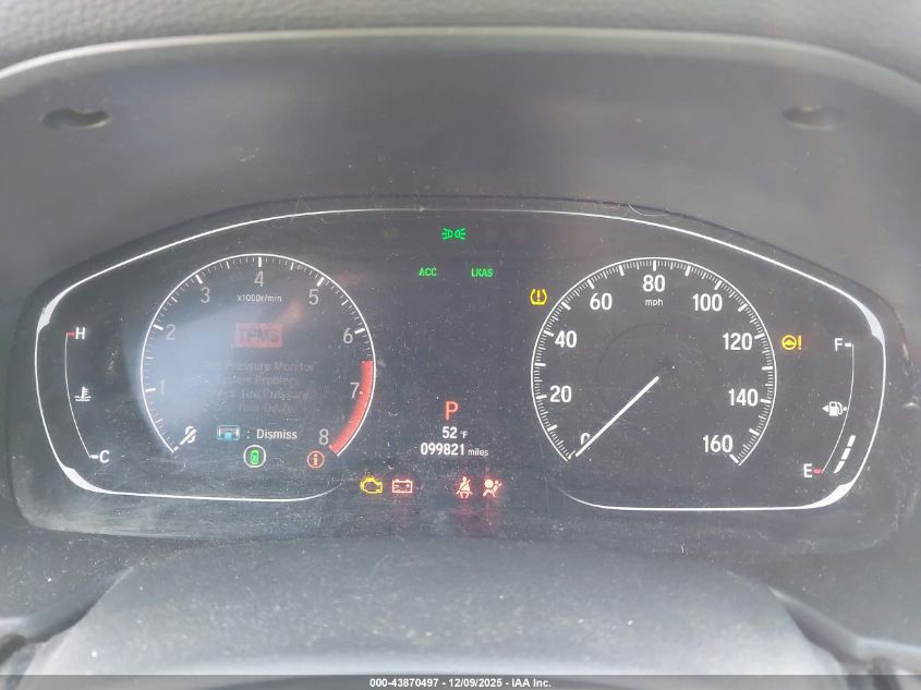 2018 Honda Accord Lx VIN: 1HGCV1F12JA050173 Lot: 43870497