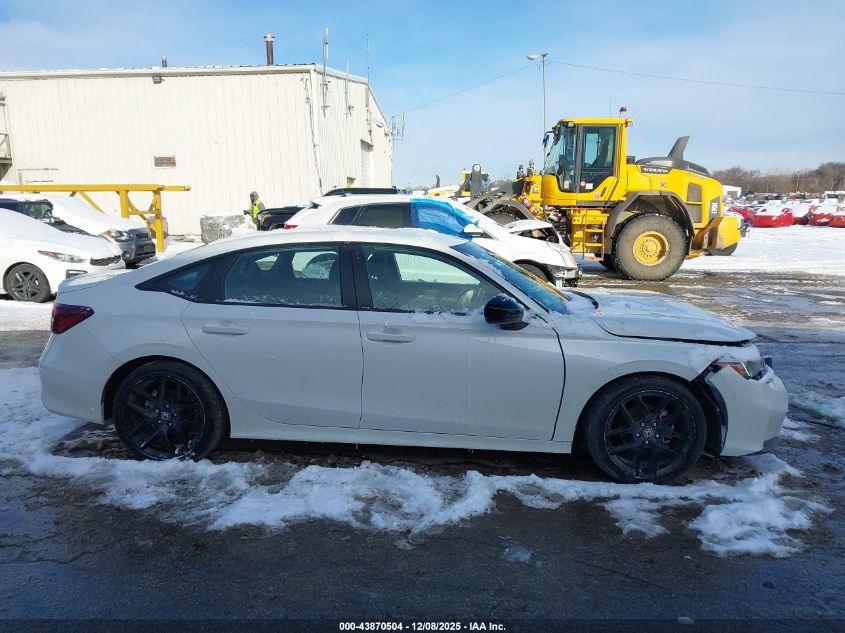 2025 Honda Civic Sport VIN: 2HGFE2F51SH525143 Lot: 43870504