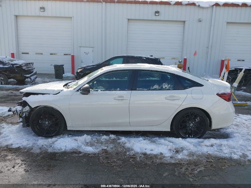 2025 Honda Civic Sport VIN: 2HGFE2F51SH525143 Lot: 43870504