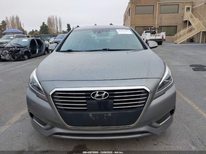 2017 Hyundai Sonata Plug-In Hybrid Limited VIN: KMHE54L25HA071532 Lot: 43870505