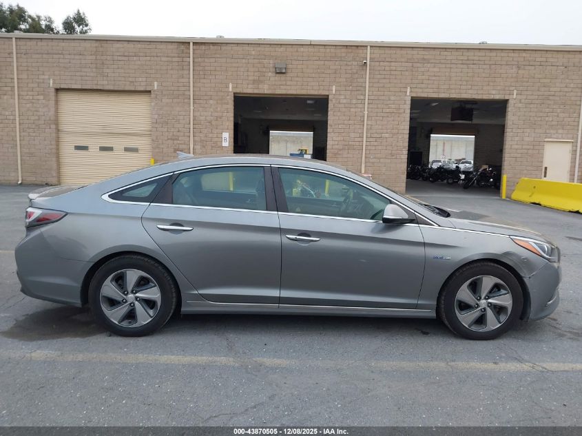 2017 Hyundai Sonata Plug-In Hybrid Limited VIN: KMHE54L25HA071532 Lot: 43870505