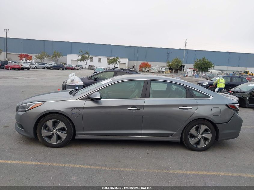 2017 Hyundai Sonata Plug-In Hybrid Limited VIN: KMHE54L25HA071532 Lot: 43870505
