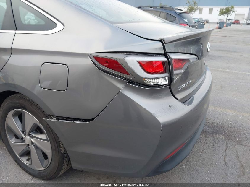 2017 Hyundai Sonata Plug-In Hybrid Limited VIN: KMHE54L25HA071532 Lot: 43870505