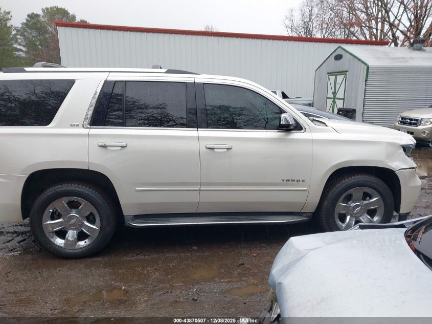 2015 Chevrolet Tahoe Ltz VIN: 1GNSKCKC4FR261154 Lot: 43870507