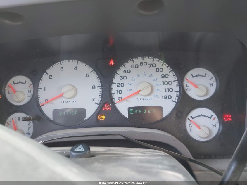 2004 Dodge Ram 1500 Slt/Laramie VIN: 1D7HA18D04S581853 Lot: 43870549