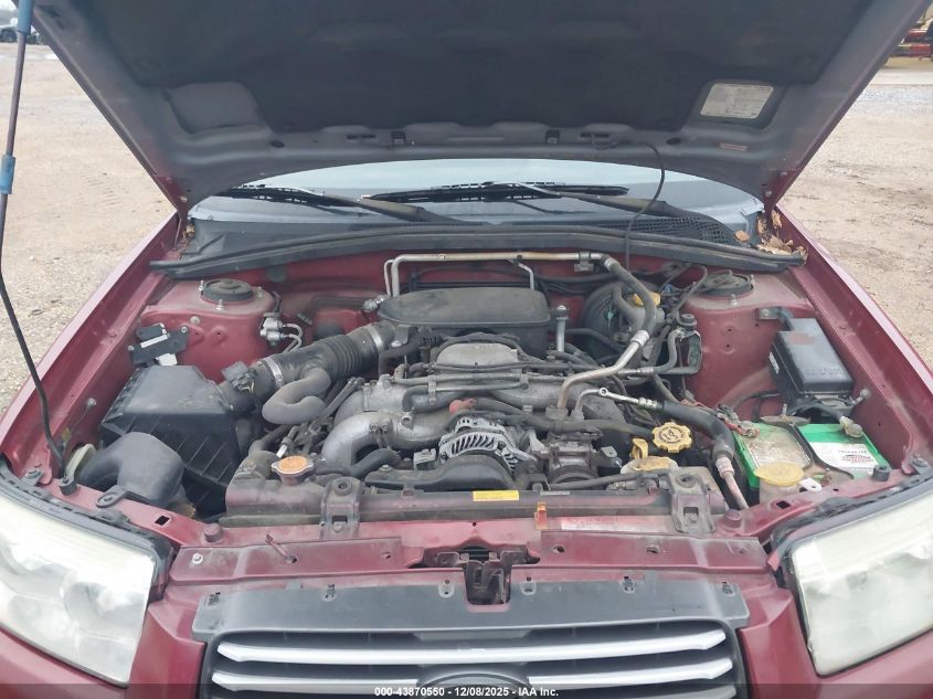 2008 Subaru Forester 2.5X VIN: JF1SG656X8H711020 Lot: 43870550