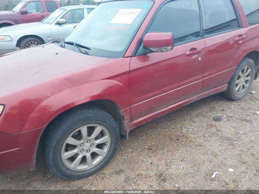 2008 Subaru Forester 2.5X VIN: JF1SG656X8H711020 Lot: 43870550