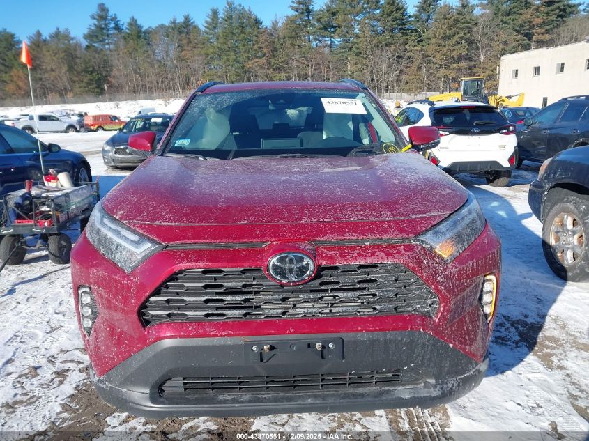 2025 Toyota Rav4 Xle VIN: 2T3P1RFV2SW557364 Lot: 43870551