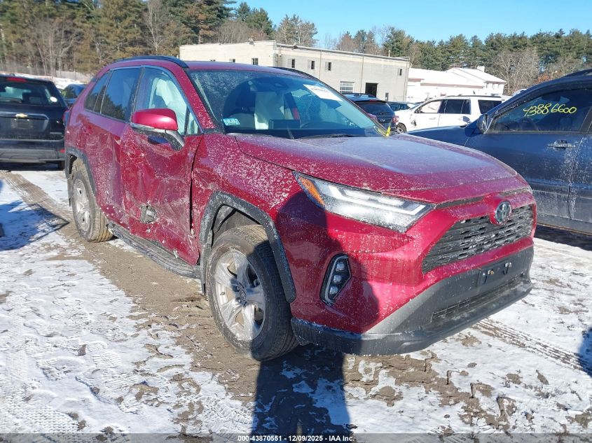 2025 Toyota Rav4 Xle VIN: 2T3P1RFV2SW557364 Lot: 43870551