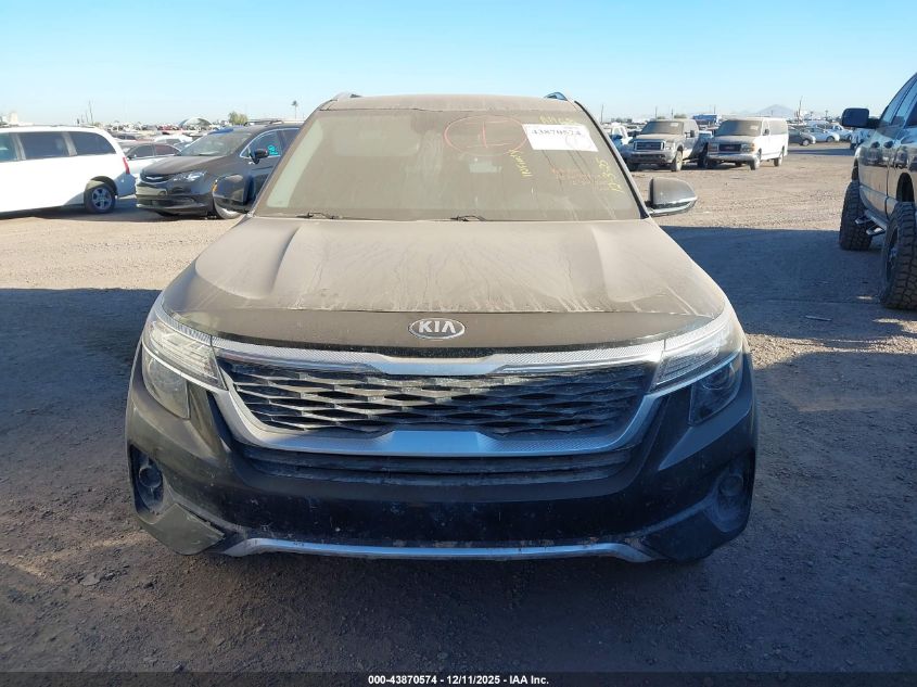 2021 Kia Seltos S VIN: KNDEUCAA6M7111264 Lot: 43870574