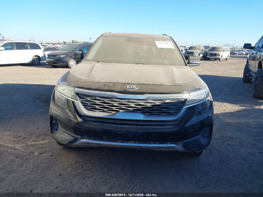 2021 Kia Seltos S VIN: KNDEUCAA6M7111264 Lot: 43870574