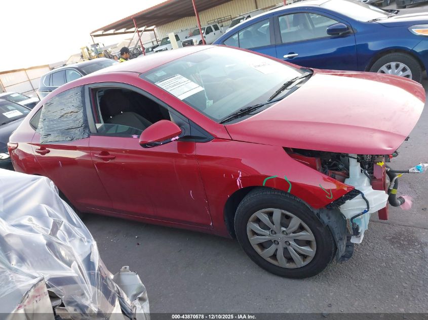 2021 Hyundai Accent Se VIN: 3KPC24A61ME144493 Lot: 43870578