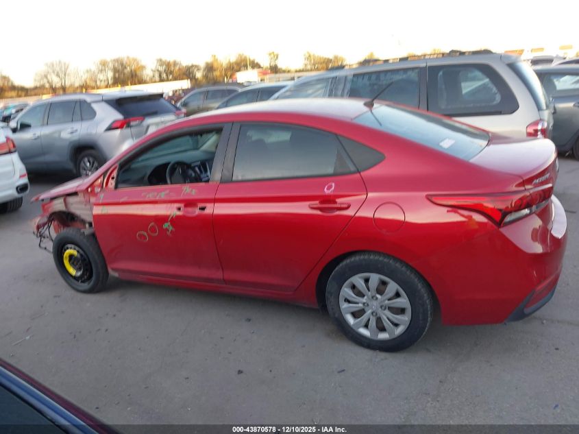 2021 Hyundai Accent Se VIN: 3KPC24A61ME144493 Lot: 43870578