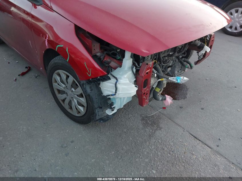 2021 Hyundai Accent Se VIN: 3KPC24A61ME144493 Lot: 43870578