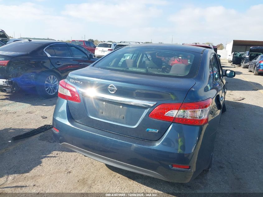 2014 Nissan Sentra S VIN: 3N1AB7AP2EL683898 Lot: 43870588