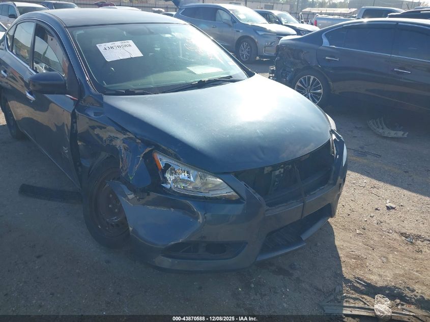 2014 Nissan Sentra S VIN: 3N1AB7AP2EL683898 Lot: 43870588