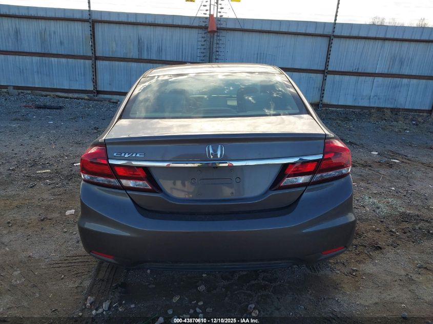 2013 Honda Civic Lx VIN: 19XFB2F5XDE040277 Lot: 43870610