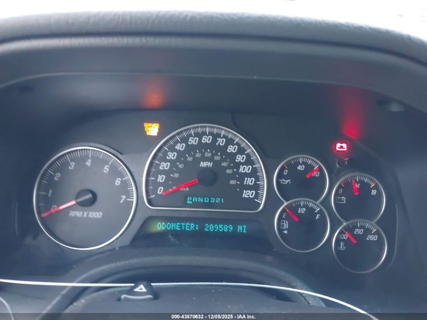 2003 GMC Envoy Xl Slt VIN: 1GKET16P736207031 Lot: 43870632