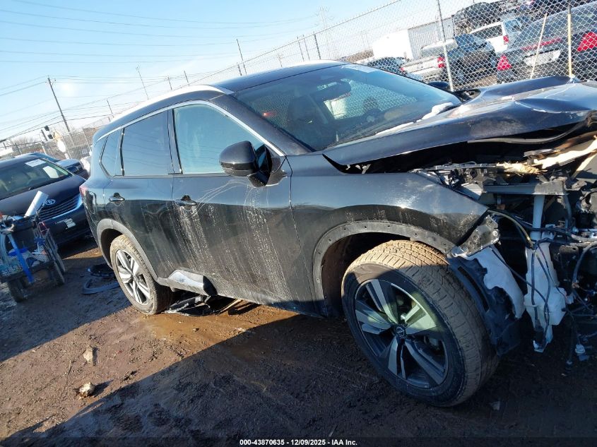 2023 Nissan Rogue Sl Intelligent Awd VIN: 5N1BT3CB0PC790600 Lot: 43870635